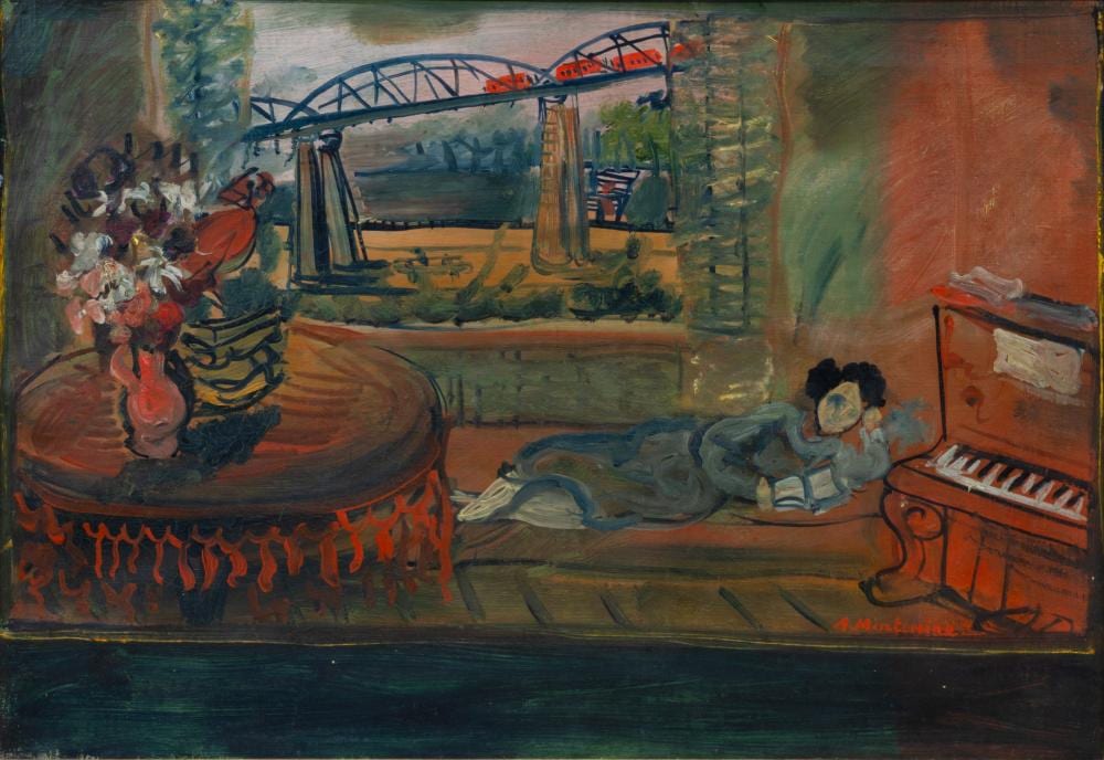 Abraham Mintchine comparable auction result: abraham mintchine ukrainian russian 1898 1931