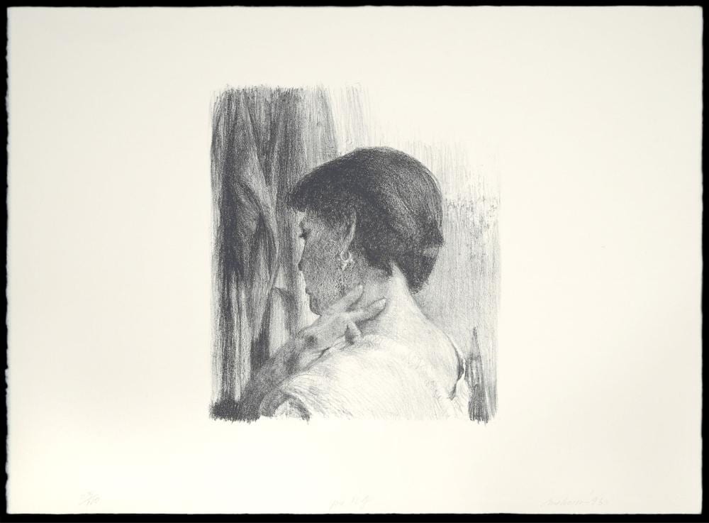 Lennart Anderson comparable auction result: lennart anderson for nj lithograph 1996