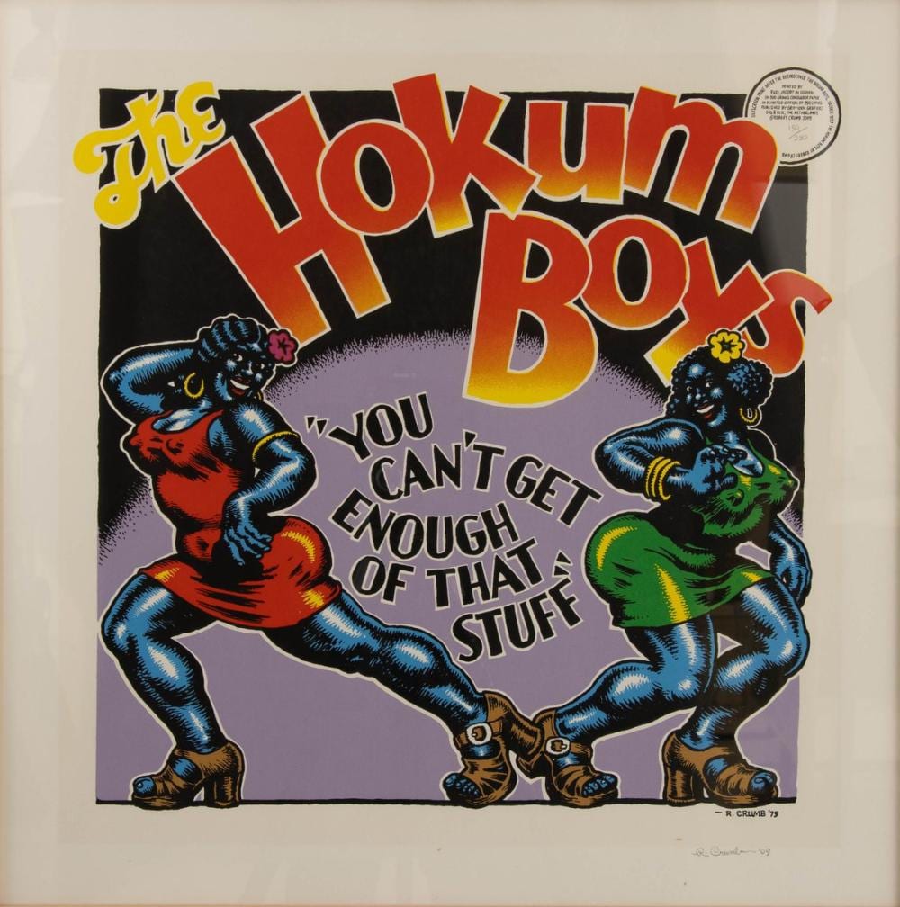 robert crumb 1943 you can t get enough of that stuff the hokum boys · Veilinghuis Onder de Boompjes · 2026-03-23 Robert Crumb comparable auction result: robert crumb 1943 you can t get enough of that stuff the hokum boys