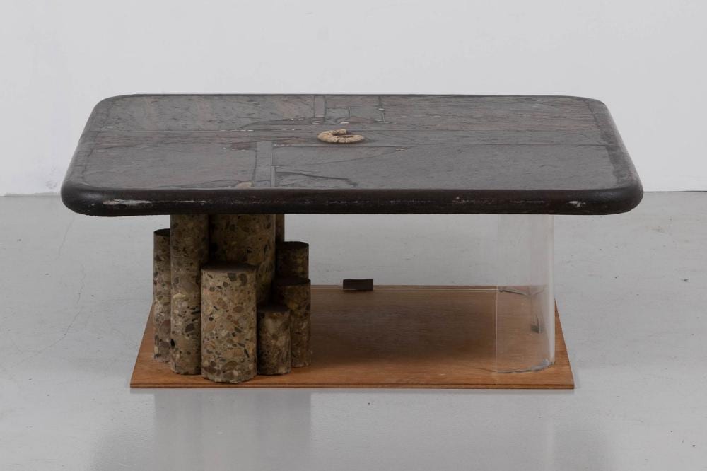 Paul Reinier Kingma comparable auction result: paul kingma 1931 2013 een brutalistisch salontafel blad
