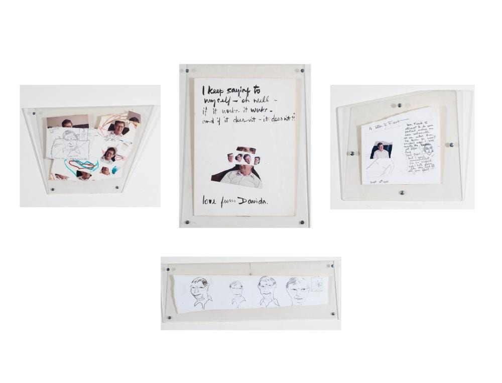 Davida Allen comparable auction result: davida allen australia b 1951 if it works it works study for portrait of frank 1988 collage under perspex 13 x 51 cm 5 12 x 20 07 in perspex 20cm x 58 5cm