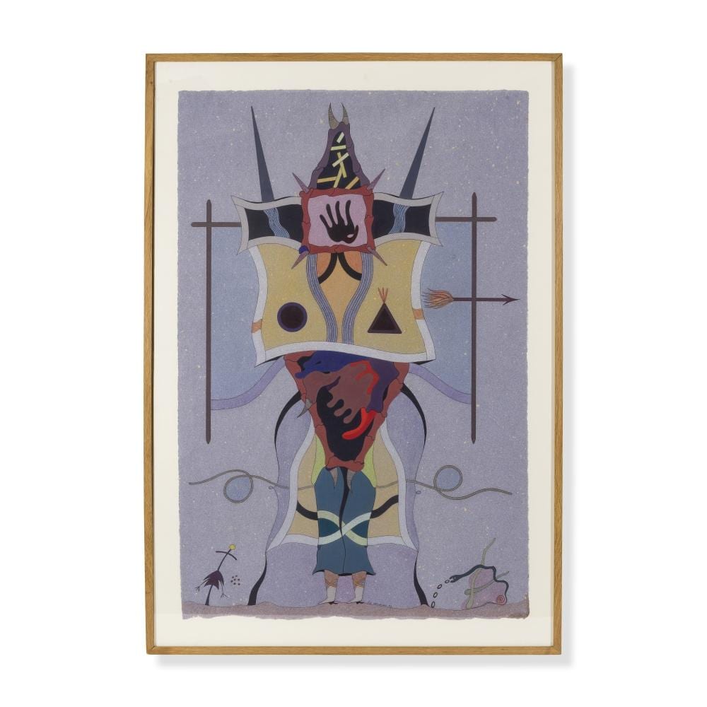 Jorge Camacho comparable auction result: jorge camacho 1934 2011 la langue de la corde