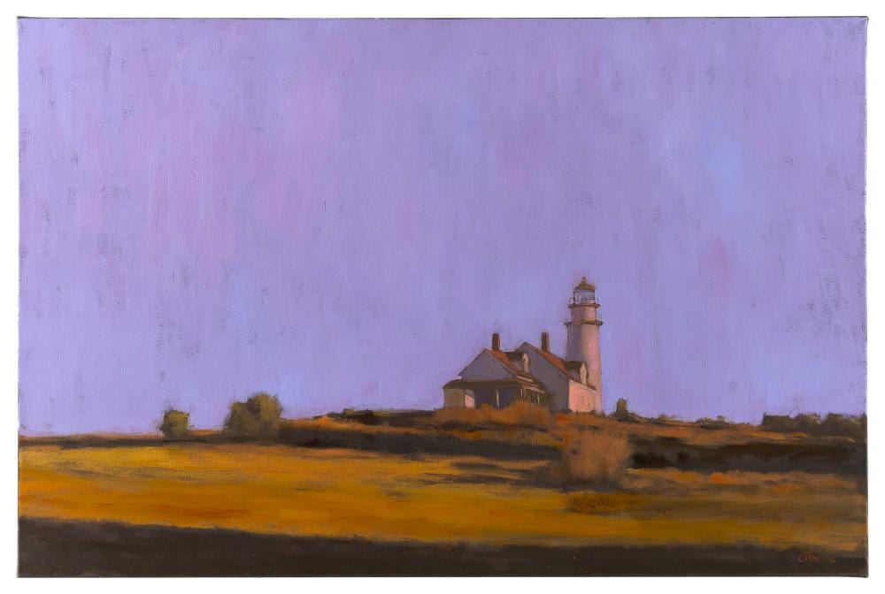 Robert Cardinal comparable auction result: robert cardinal massachusetts new york canada 1936 highland light oil on canvas 24 x 36 unframed