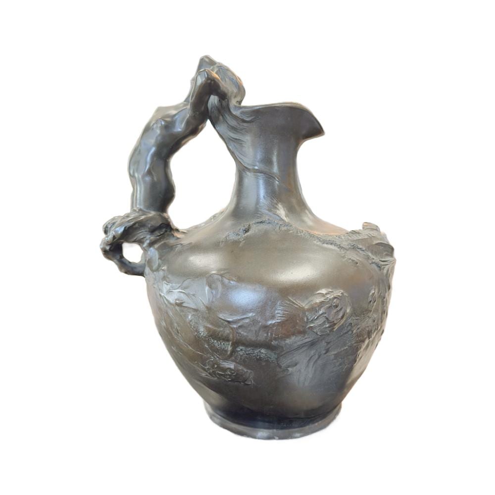 Auguste Ledru comparable auction result: auguste ledru 1860 1902 bronze figural ewer