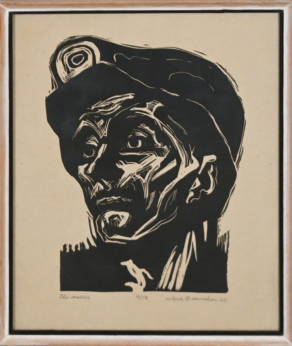 Noel Counihan comparable auction result: noel counihan the miner 1947