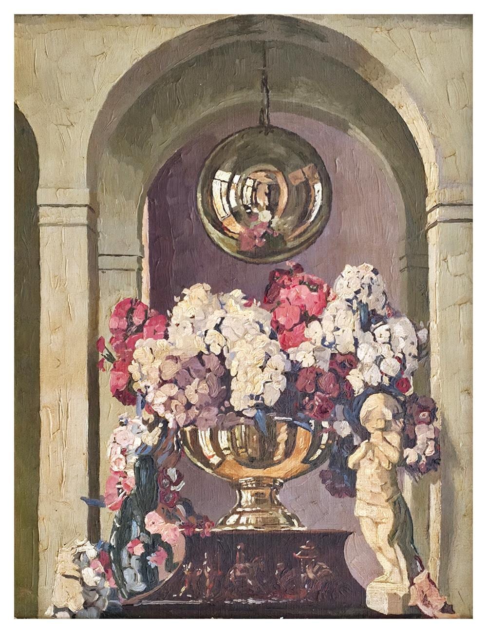 Herbert Davis Richter comparable auction result: herbert davis richter 1874 1955 attribu composition de fleurs dans une coupe