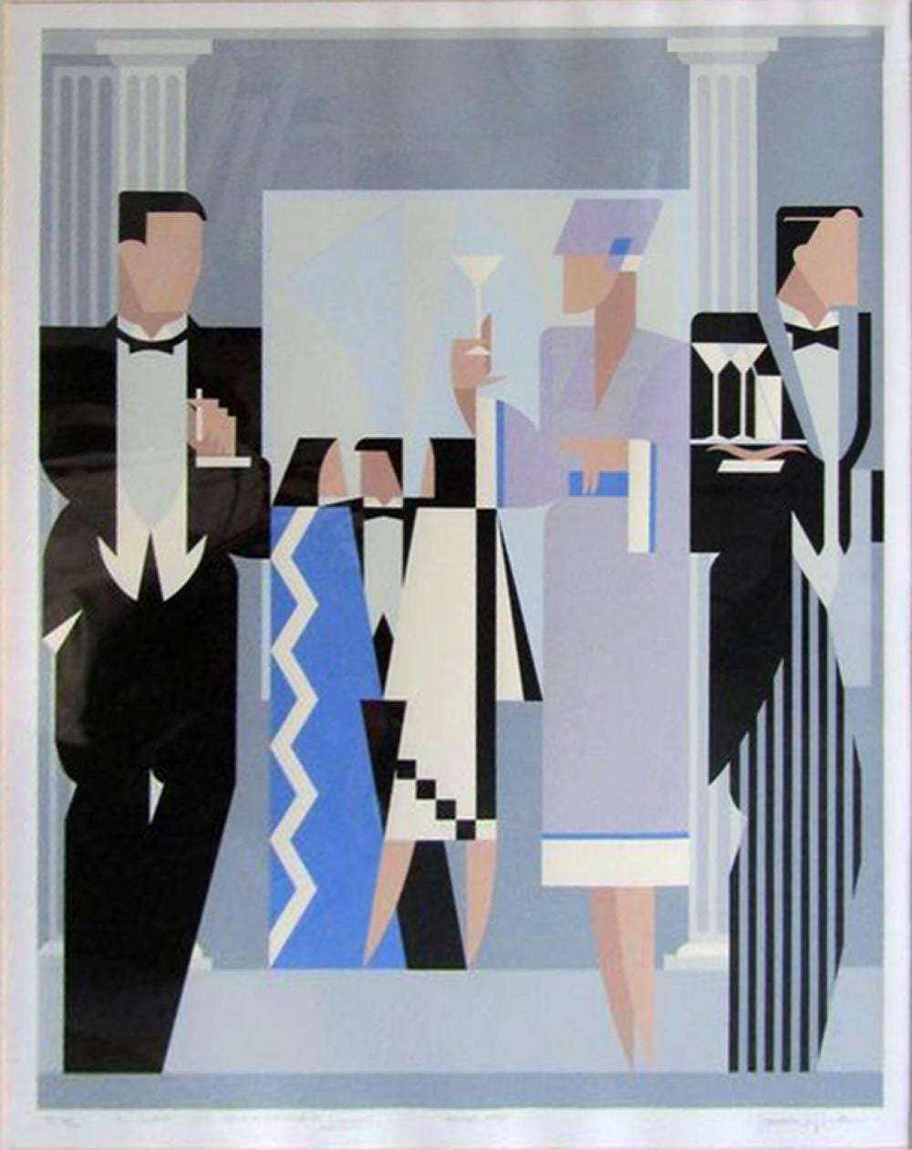 Giancarlo Impiglia comparable auction result: giancarlo impiglia opening night screenprint