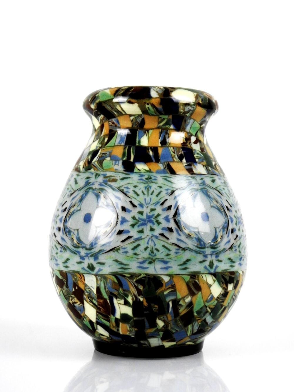 Jean Gerbino comparable auction result: jean gerbino 1876 1966 vallauris vase en terre m l e mosa qu e p riode art d co