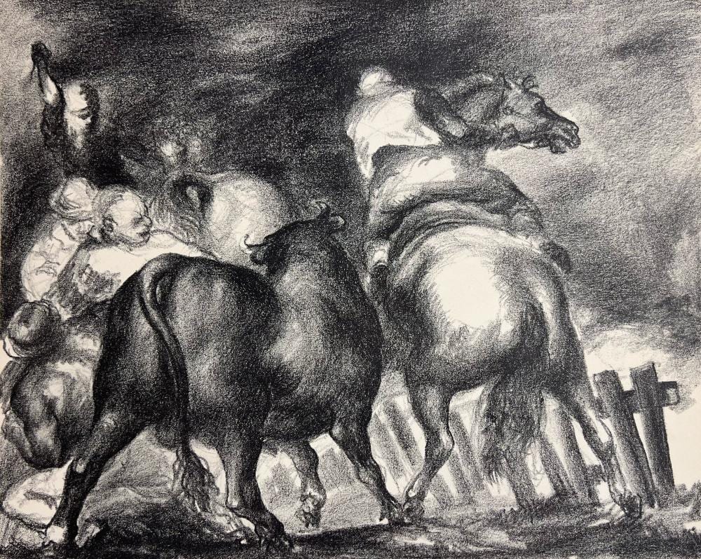 Jon Corbino comparable auction result: jon corbino escaped bull