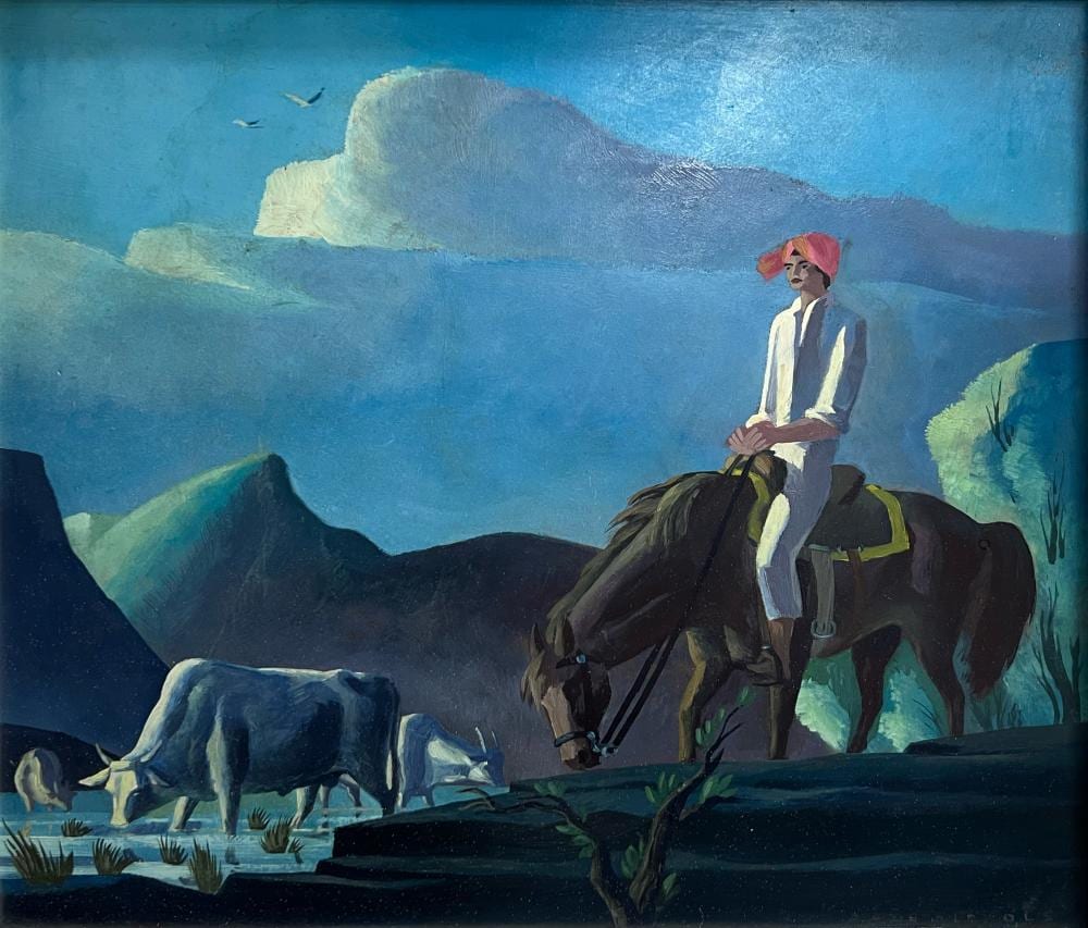 Dale Nichols comparable auction result: dale nichols cowboys of the world india