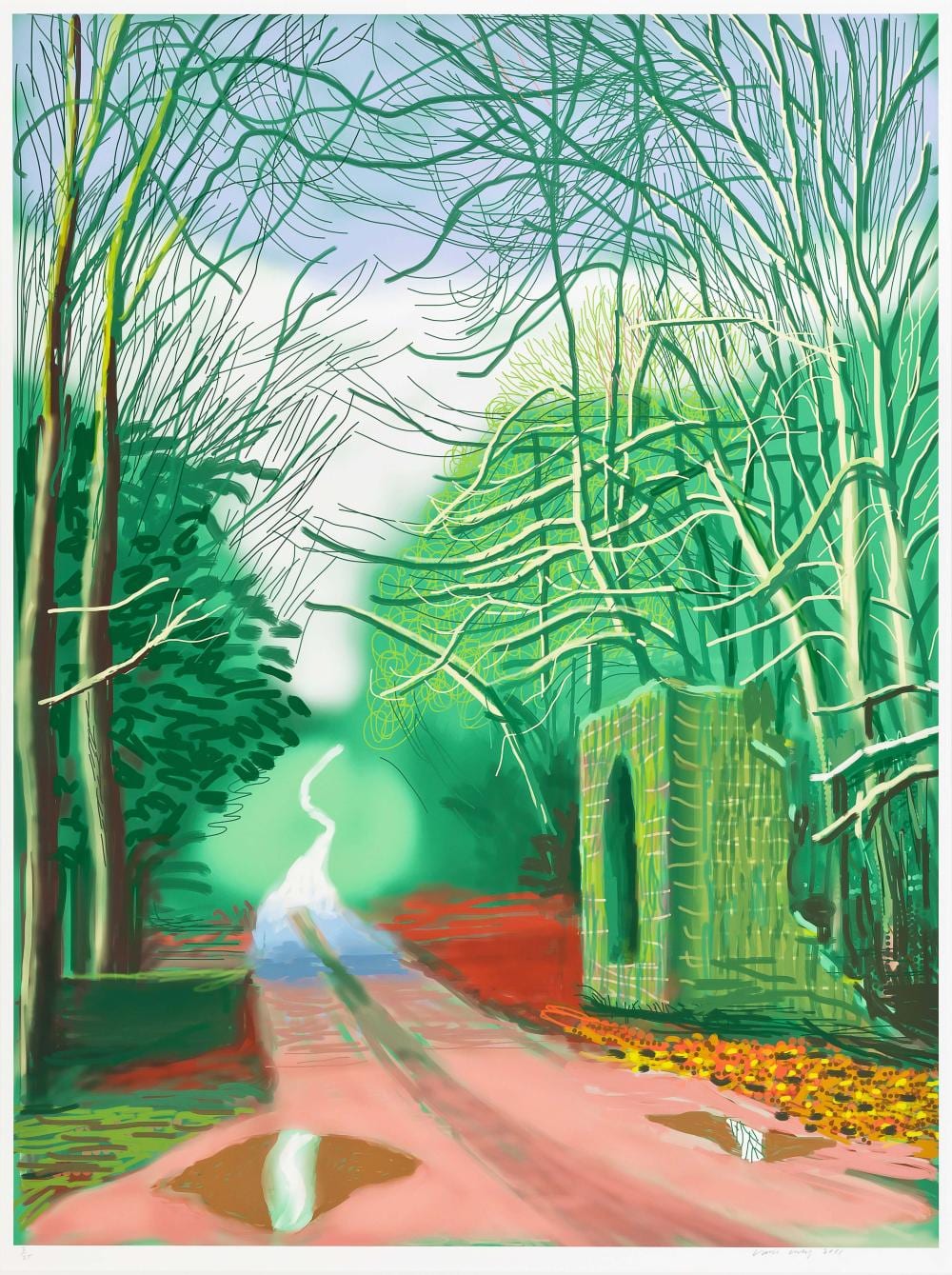 David Hockney 1937- , British comparable sale