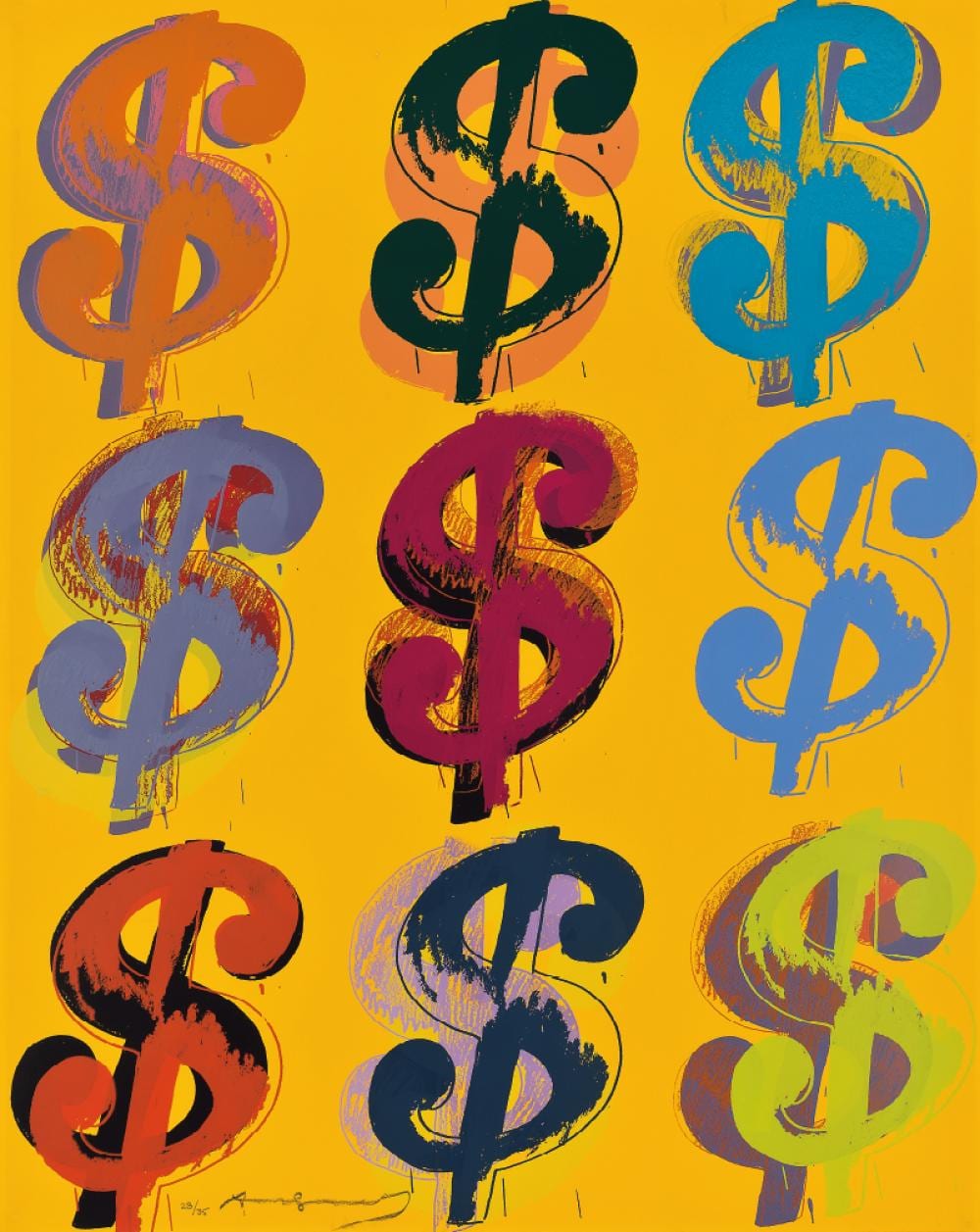 Andy Warhol 1928-1987 American comparable sale