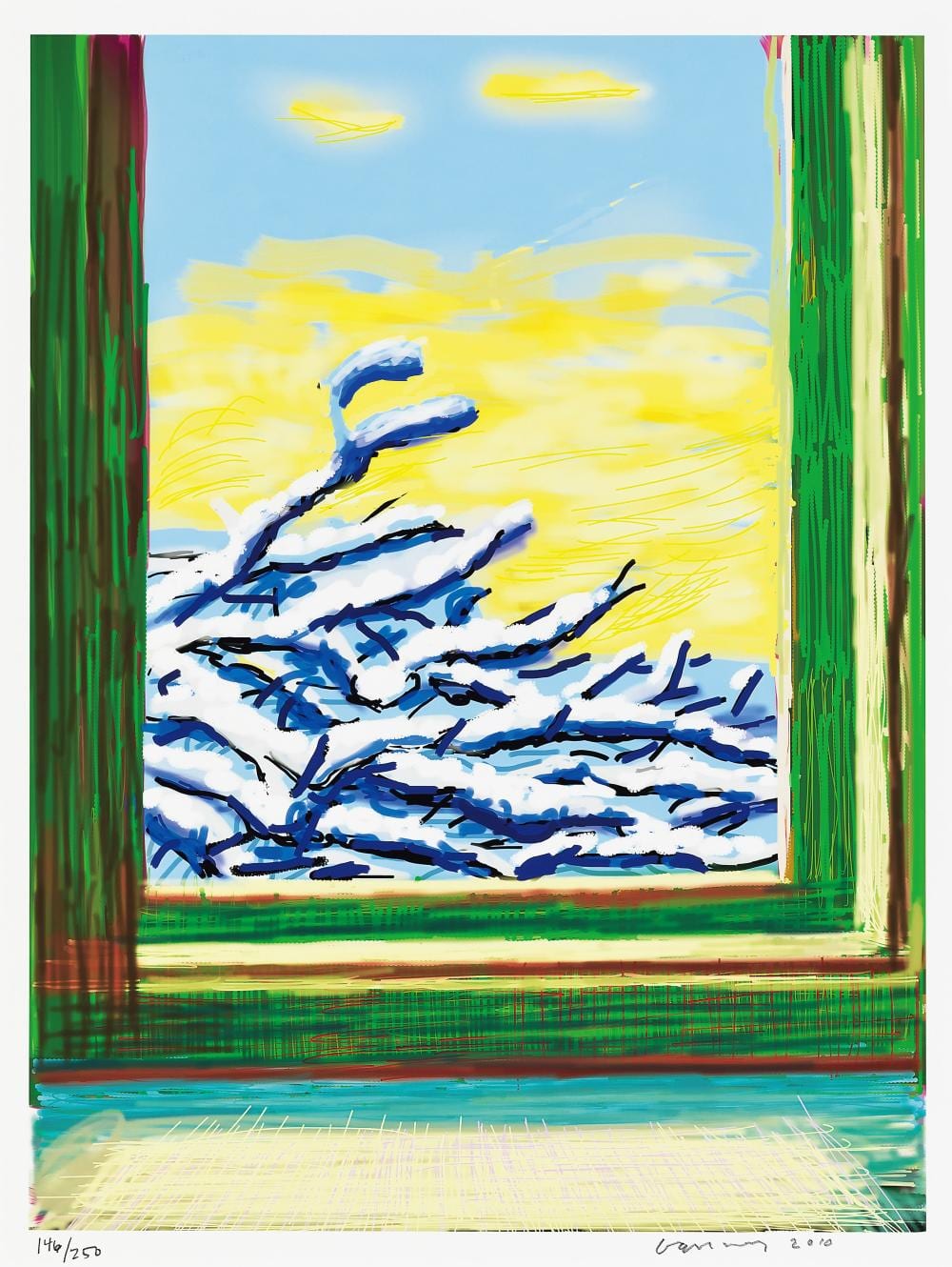 David Hockney 1937- , British comparable sale