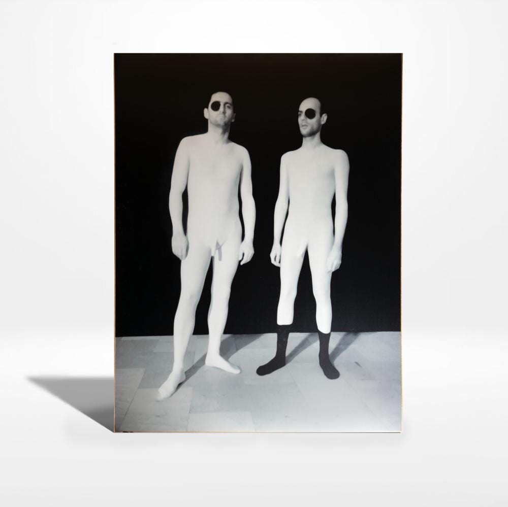 Xavier Veilhan comparable auction result: xavier veilhan b 1963 two one eyed men 2000