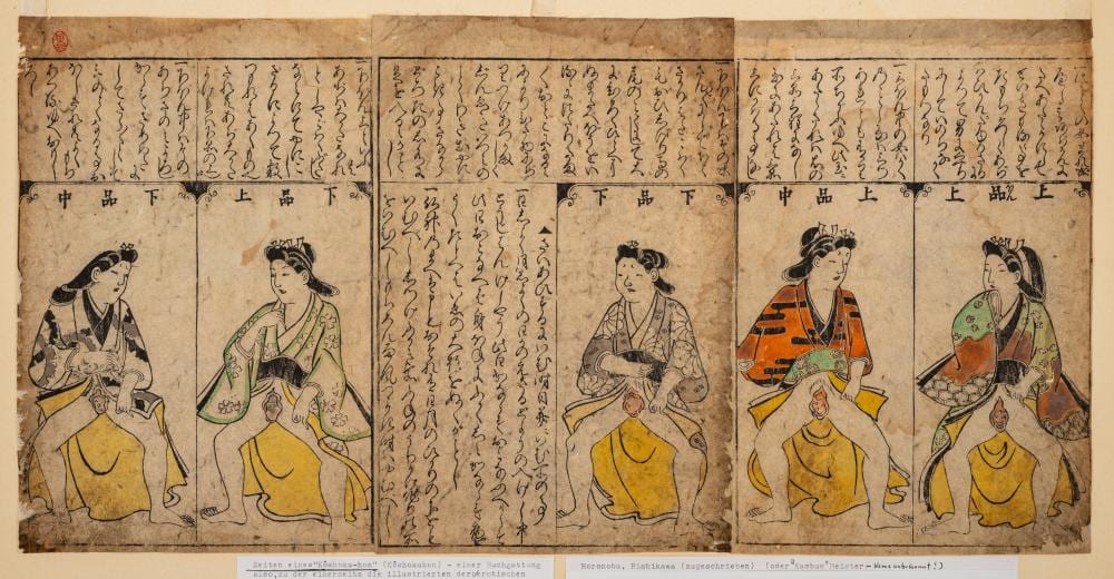 Hishikawa Moronobu comparable auction result: hishikawa moronobu 1618 1694 attr
