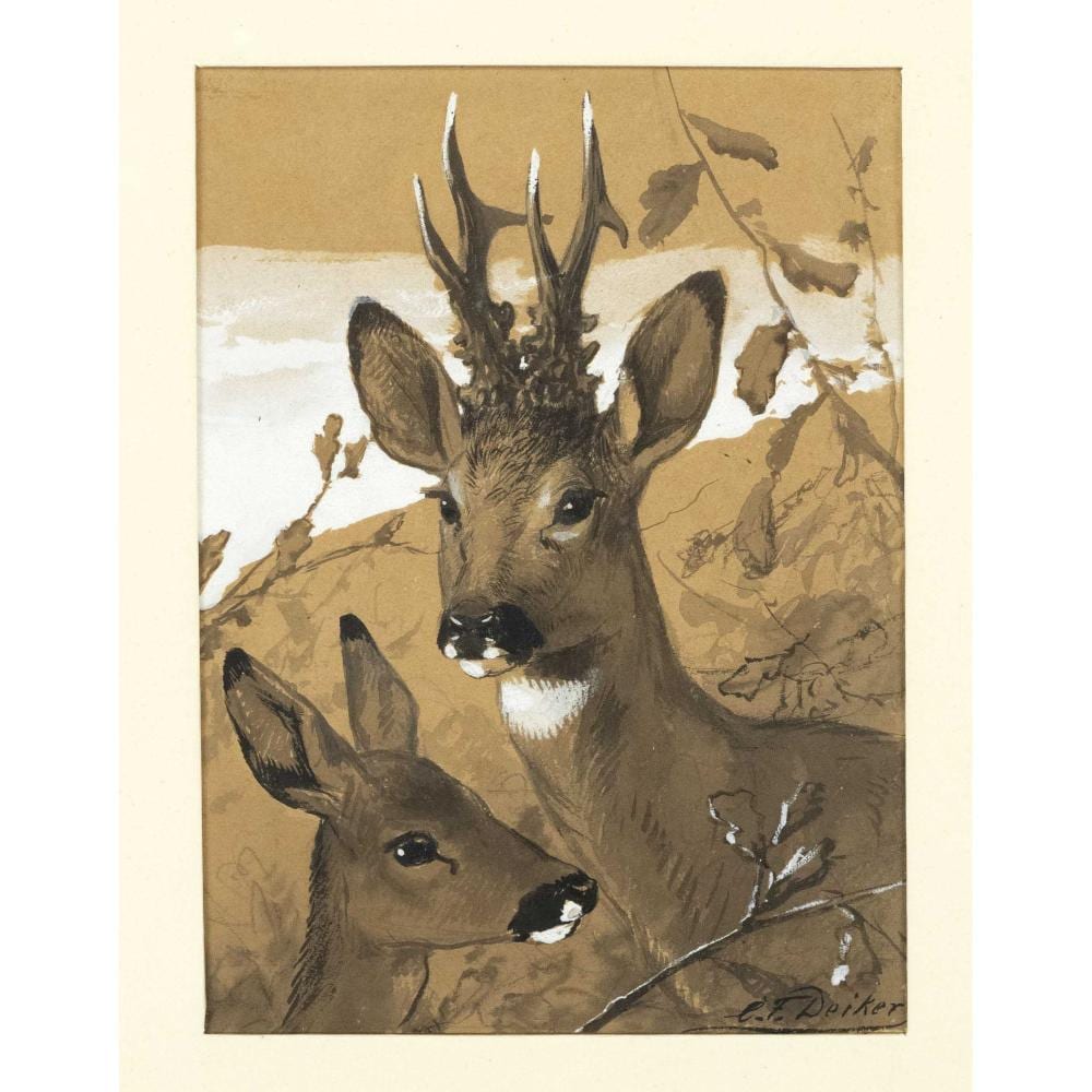 Carl Friedrich Deiker comparable auction result: carl friedrich deiker 1836 1892