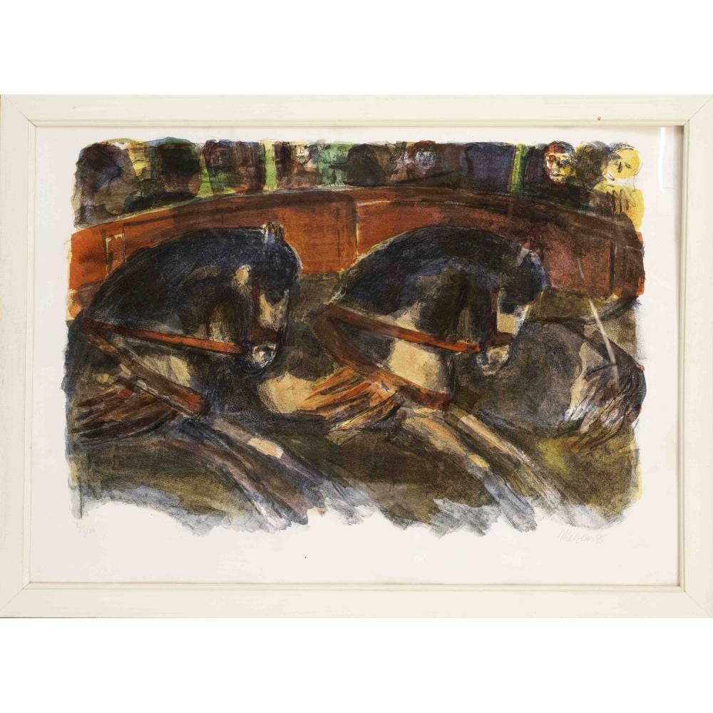 Harald Metzkes comparable auction result: harald metzkes 1929 gdr arti