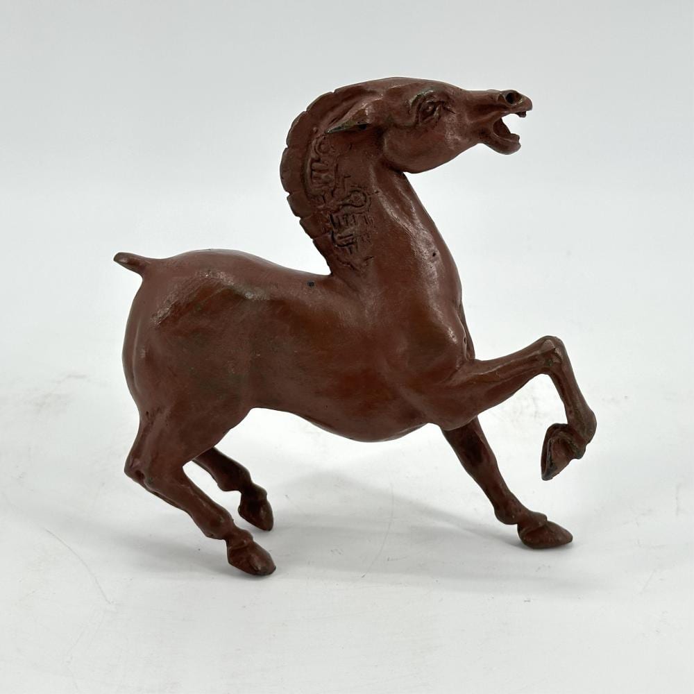 Daniel Monic comparable auction result: daniel monic 1948 2015 cheval en bronze patine brune ht 19 cm