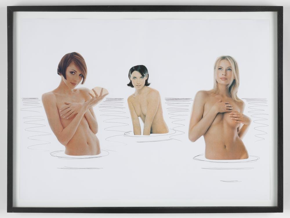 Claude Closky comparable auction result: claude closky french b 1963 mixed media collage 20 x 27