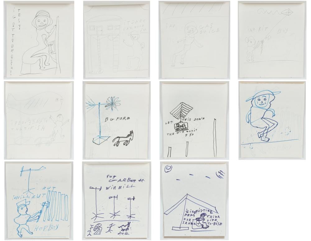 willie jinks american georgia 1922 2010 sketchbook with 11 drawings · Material Culture · 2026-04-14 Willie Jinks comparable auction result: willie jinks american georgia 1922 2010 sketchbook with 11 drawings