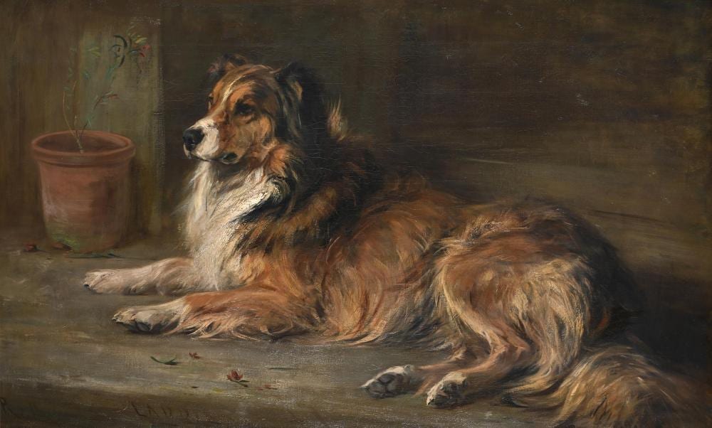 Robert L. Alexander comparable auction result: robert l alexander british 1840 1923 laddie a collie