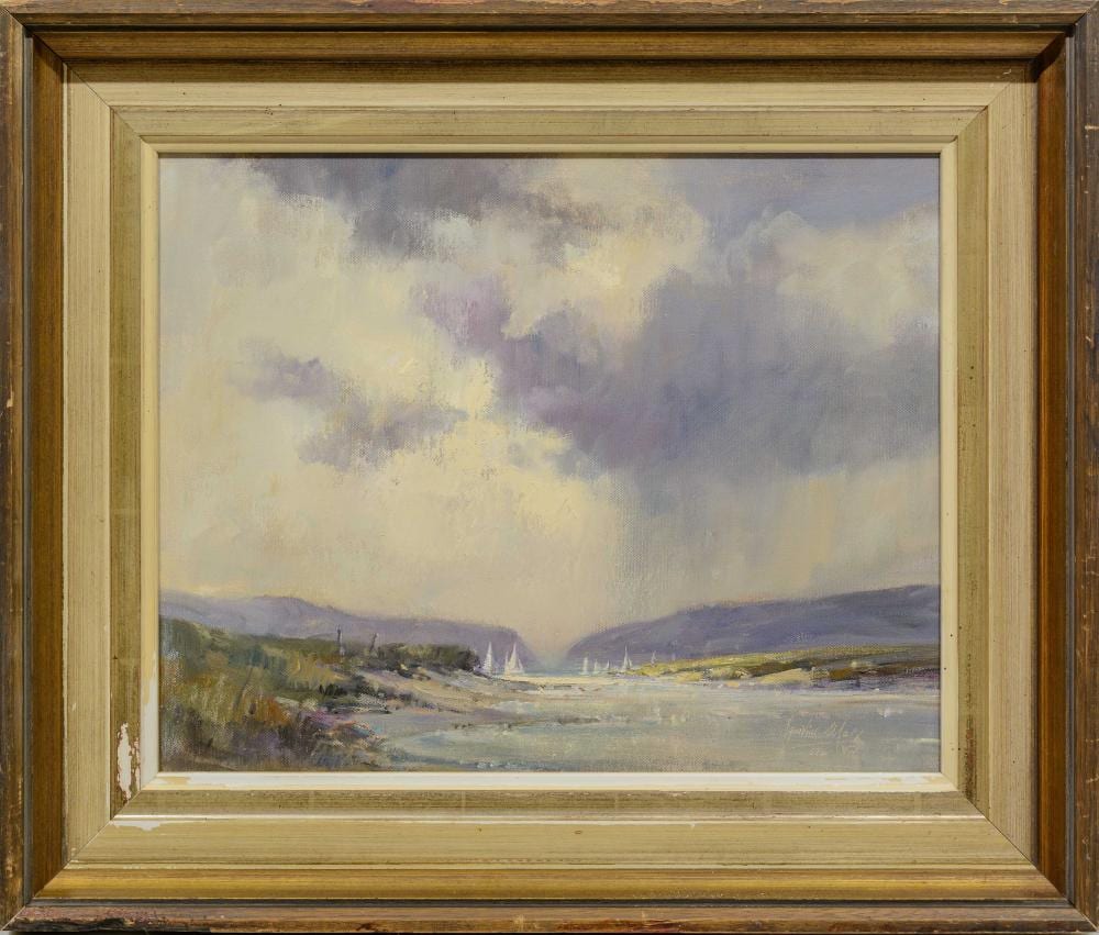 ignatius marx sa born 1962 oil kynsna regatta signed titled verso 38 x 48 · 5th Avenue Auctioneers · 2026-03-29 Ignatius Marx comparable auction result: ignatius marx sa born 1962 oil kynsna regatta signed titled verso 38 x 48