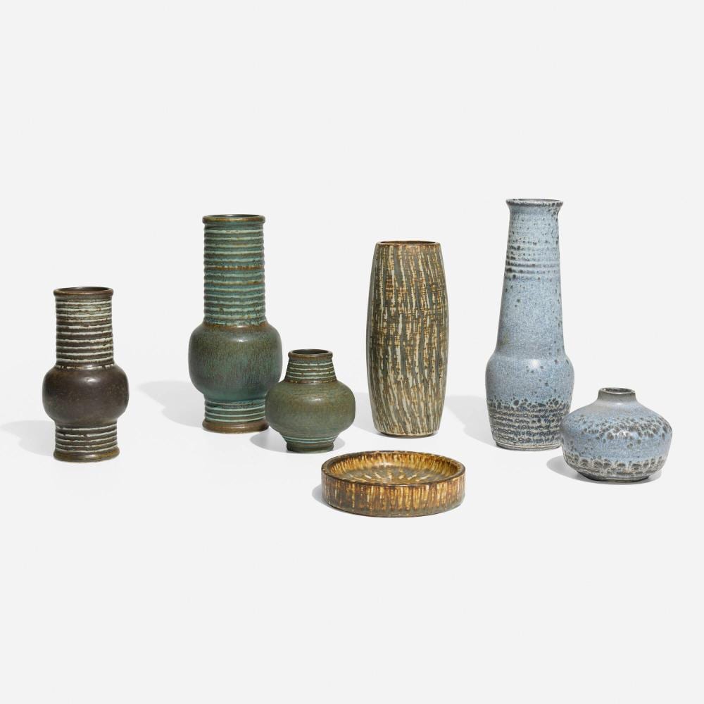 Gunnar Nylund comparable auction result: gunnar nylund collection of seven works