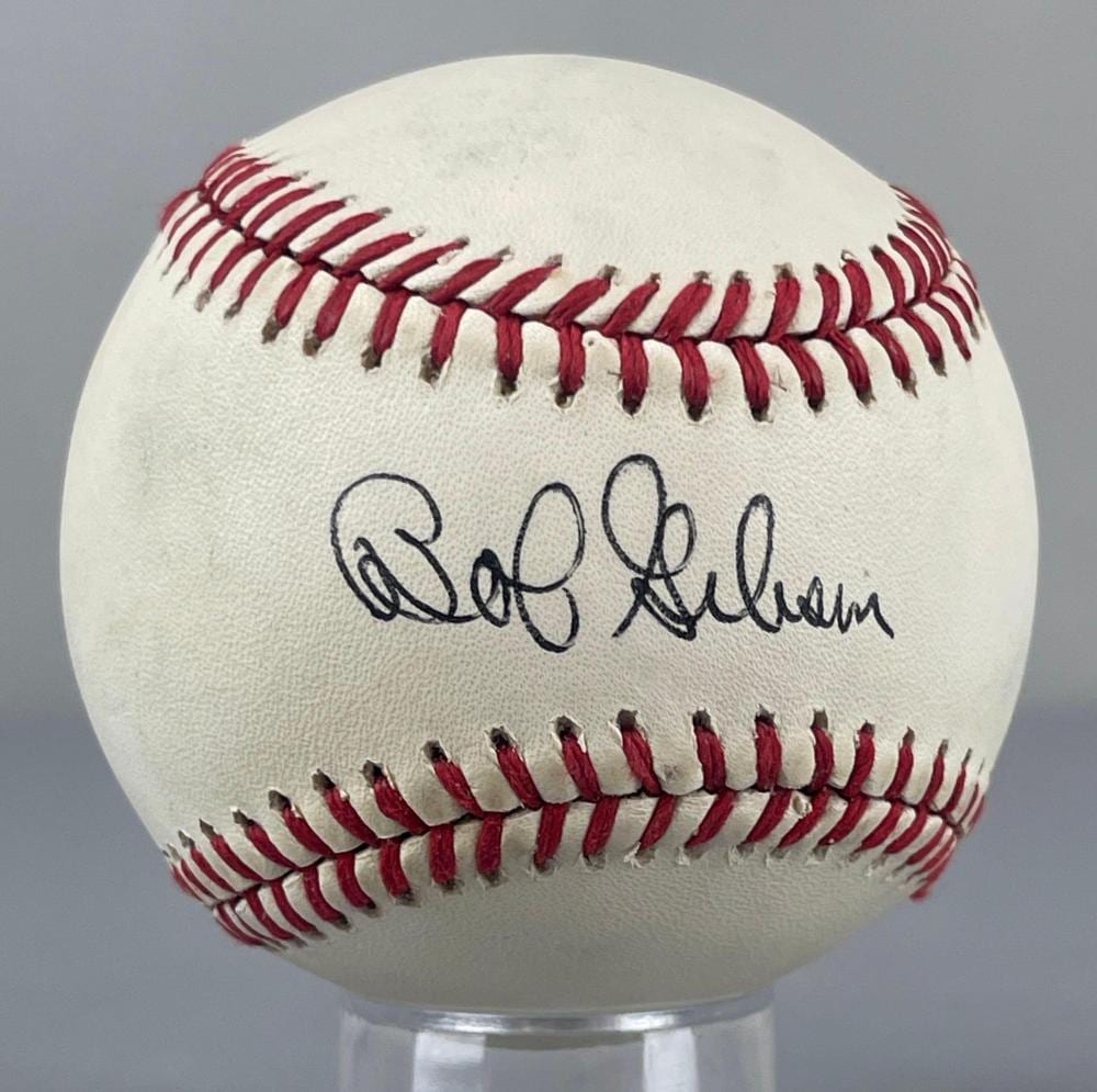 Bob Gibson comparable auction result: bob gibson signed official mlb rawlings baseball with jsa coa