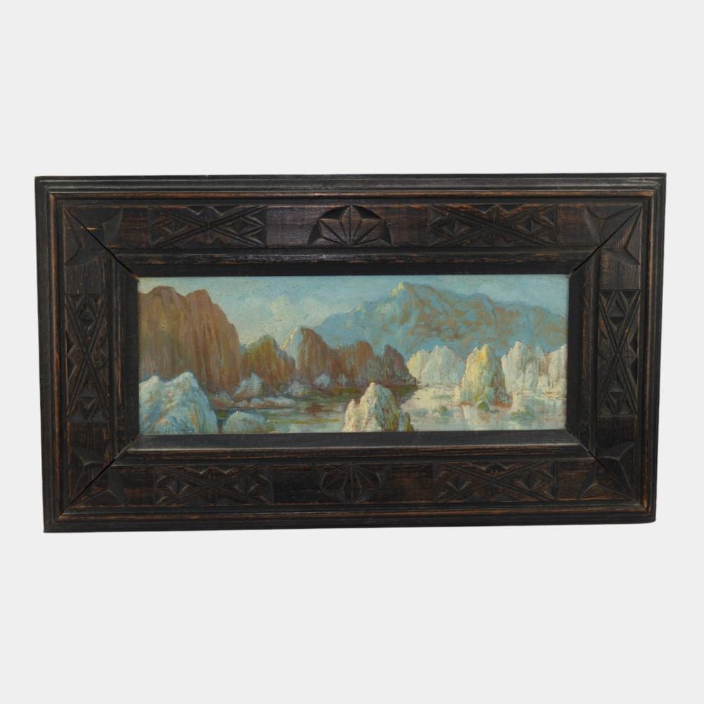 louis granata algerian 1901 1964 bay of tonkin oil on board framed painting · Crafted Auctions · 2026-05-03 Louis Granata comparable auction result: louis granata algerian 1901 1964 bay of tonkin oil on board framed painting