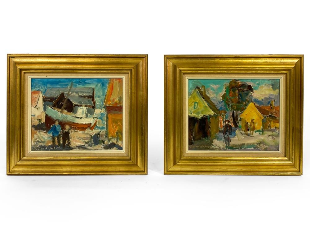 Svend Christian Nielsen comparable auction result: svend nielsen 20th c o b paintings