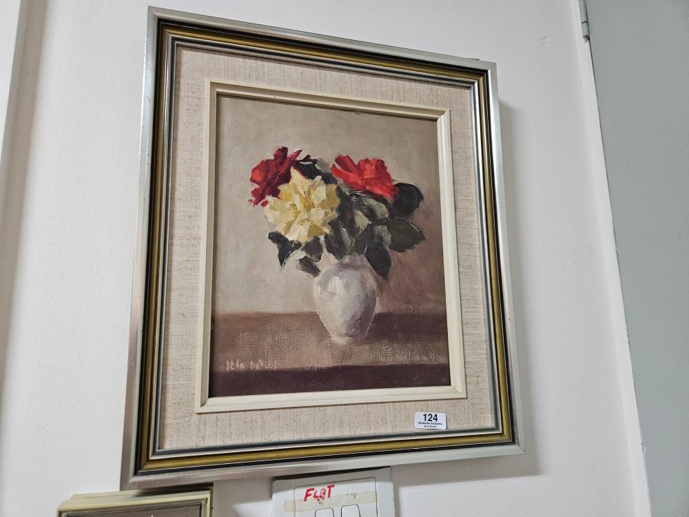John Dollery comparable auction result: john dollery australian 1931 2018 floral still