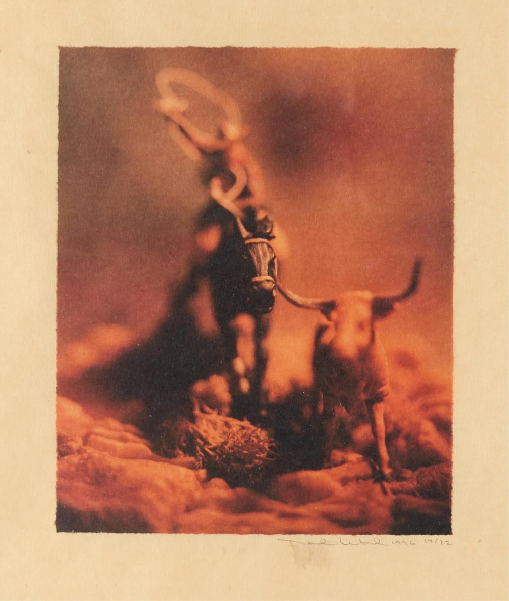 David Levinthal comparable auction result: david levinthal wild west series ii lithograph
