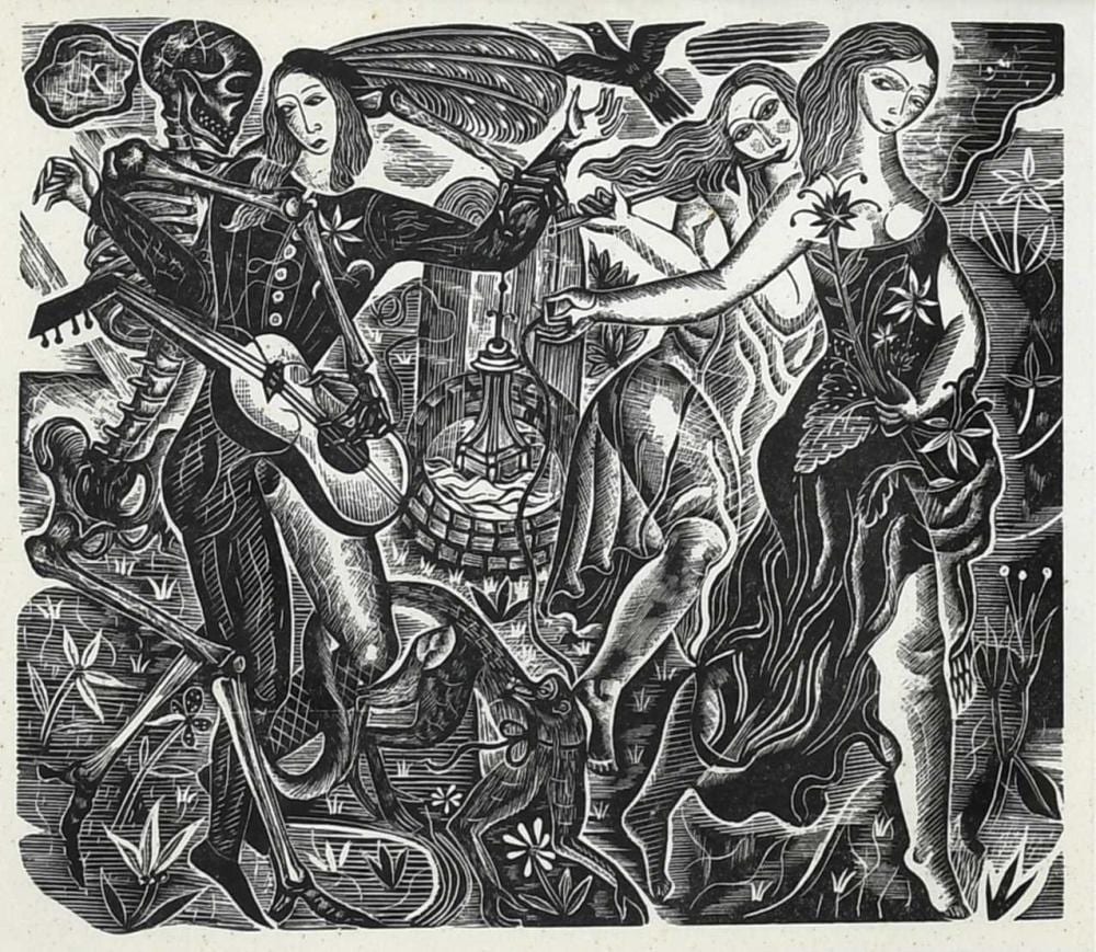 David Jones comparable auction result: david jones 1895 1974 everyman 1929 w