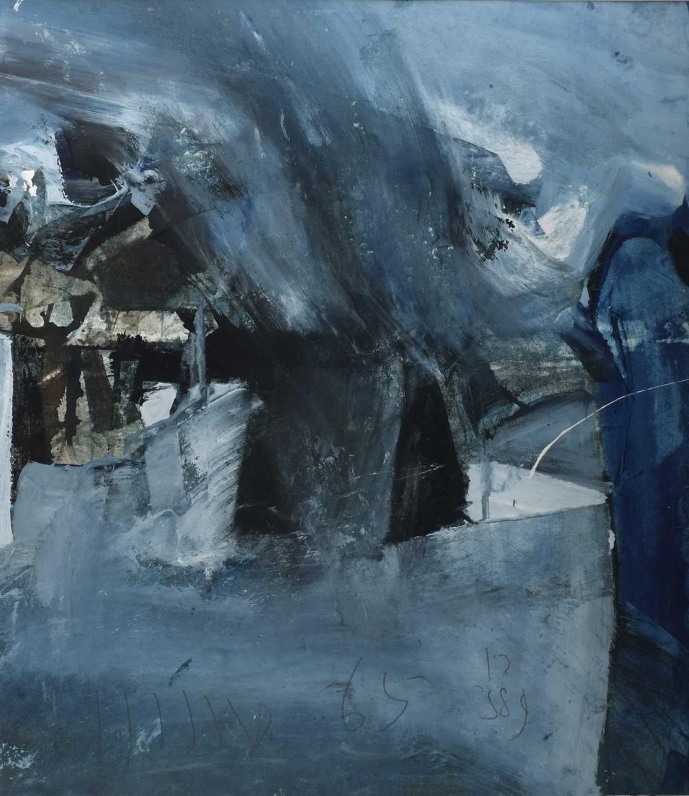 George Dannatt comparable auction result: george dannatt 1915 2009 untitled blu