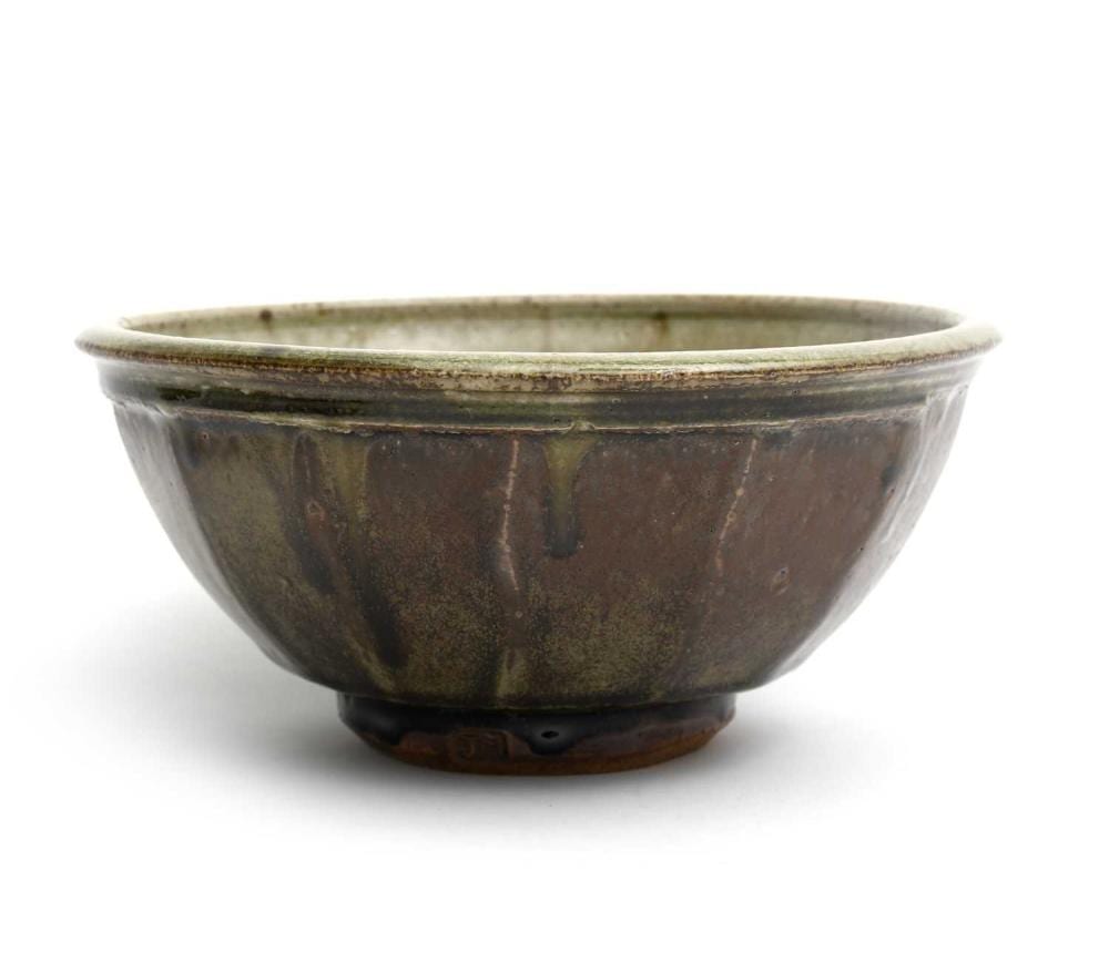 Jim Malone comparable auction result: jim malone born 1946 cut sided bowl st