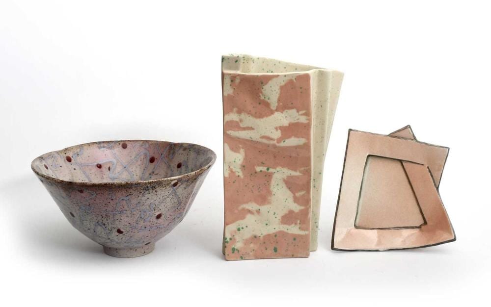 Carol McNicoll comparable auction result: carol mcnicoll 1943 2025 fan vase eart