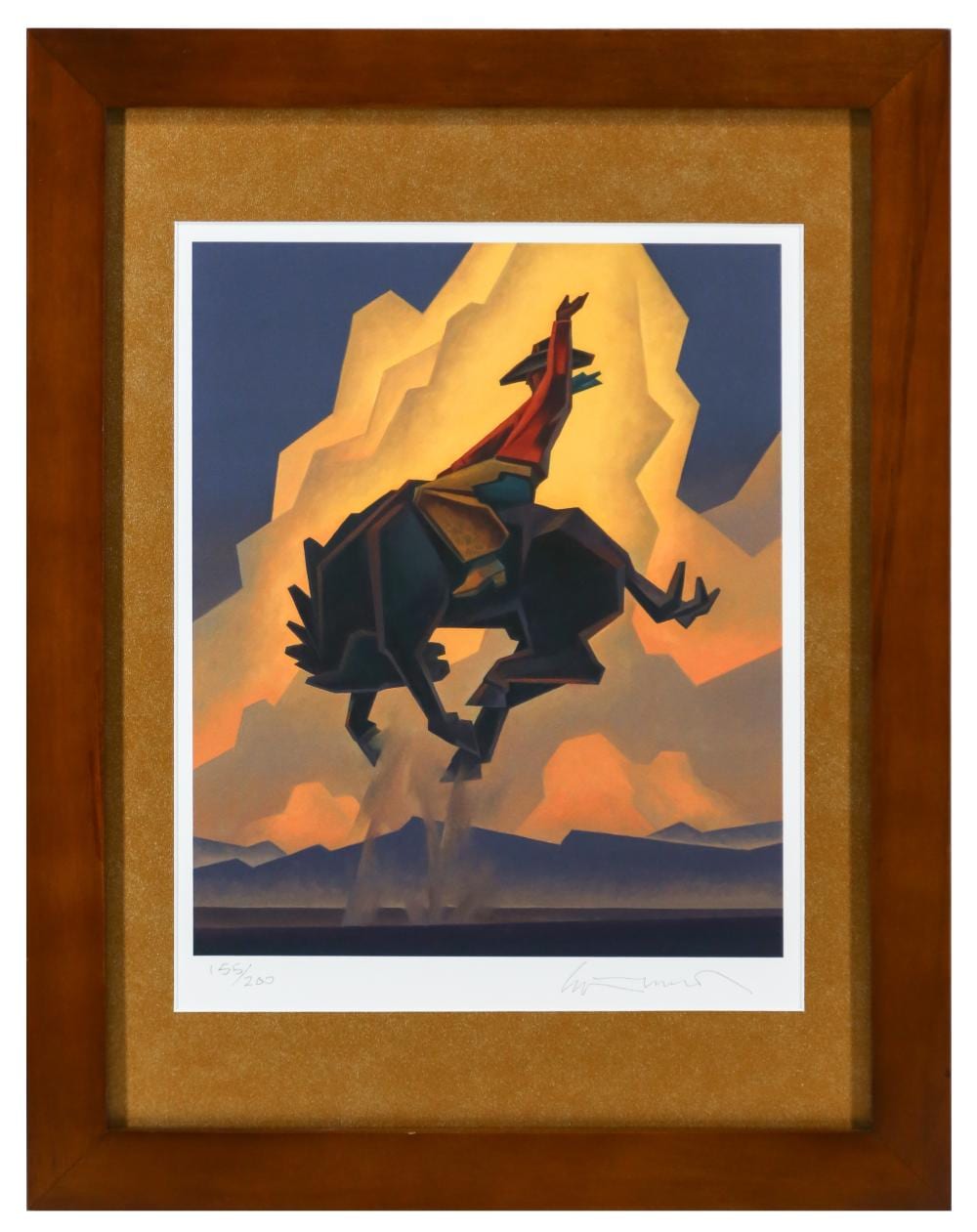Ed Mell comparable auction result: ed mell in the clouds signed archival pigment print