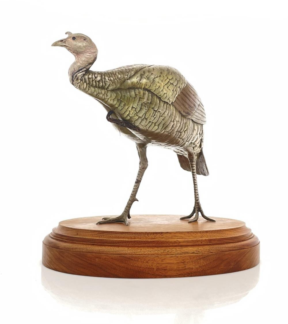 Chester Comstock comparable auction result: chester comstock turkey bronze sculpture