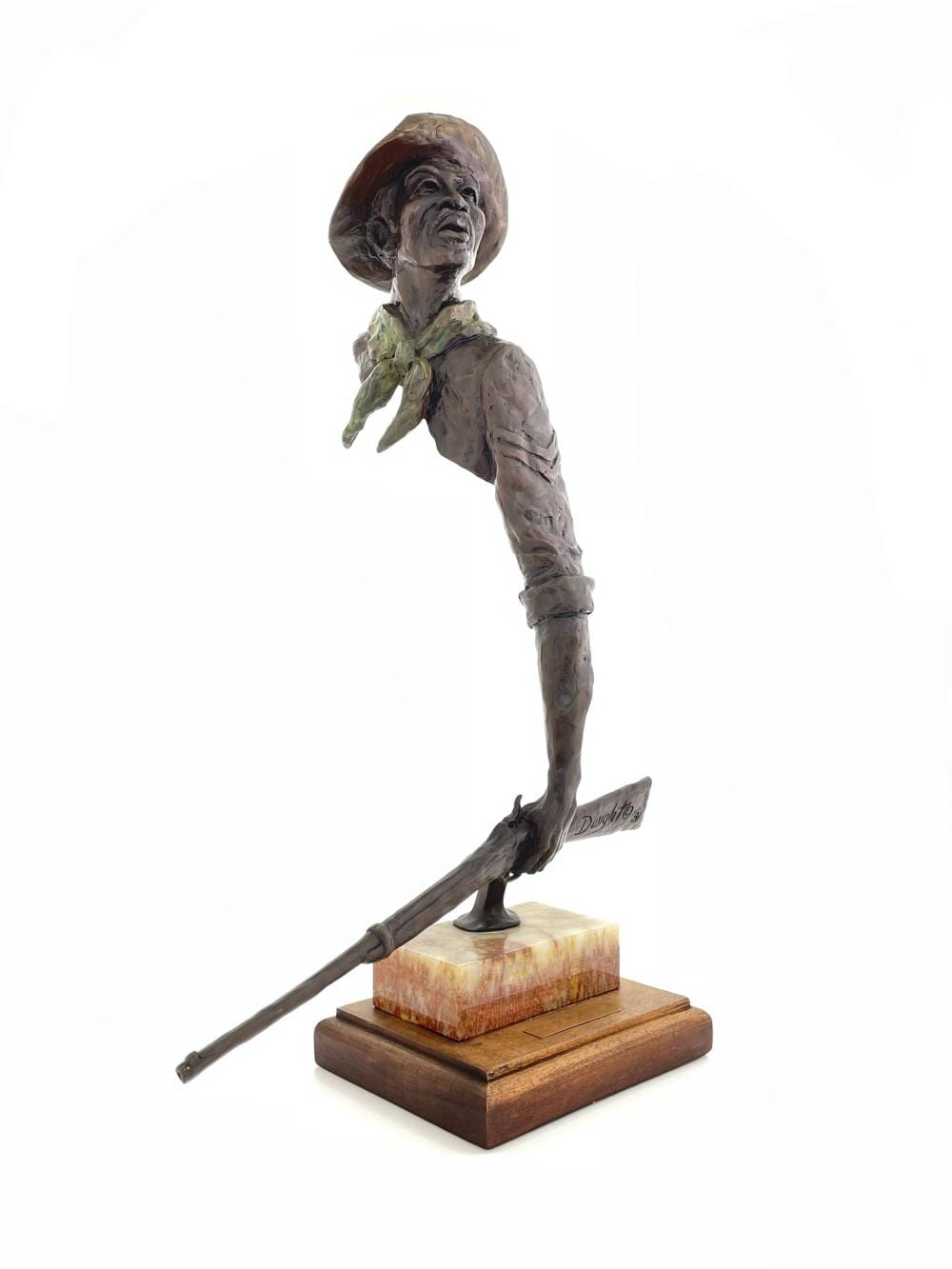 Ed Dwight comparable auction result: ed dwight cpl clinton greaves bronze sculpture