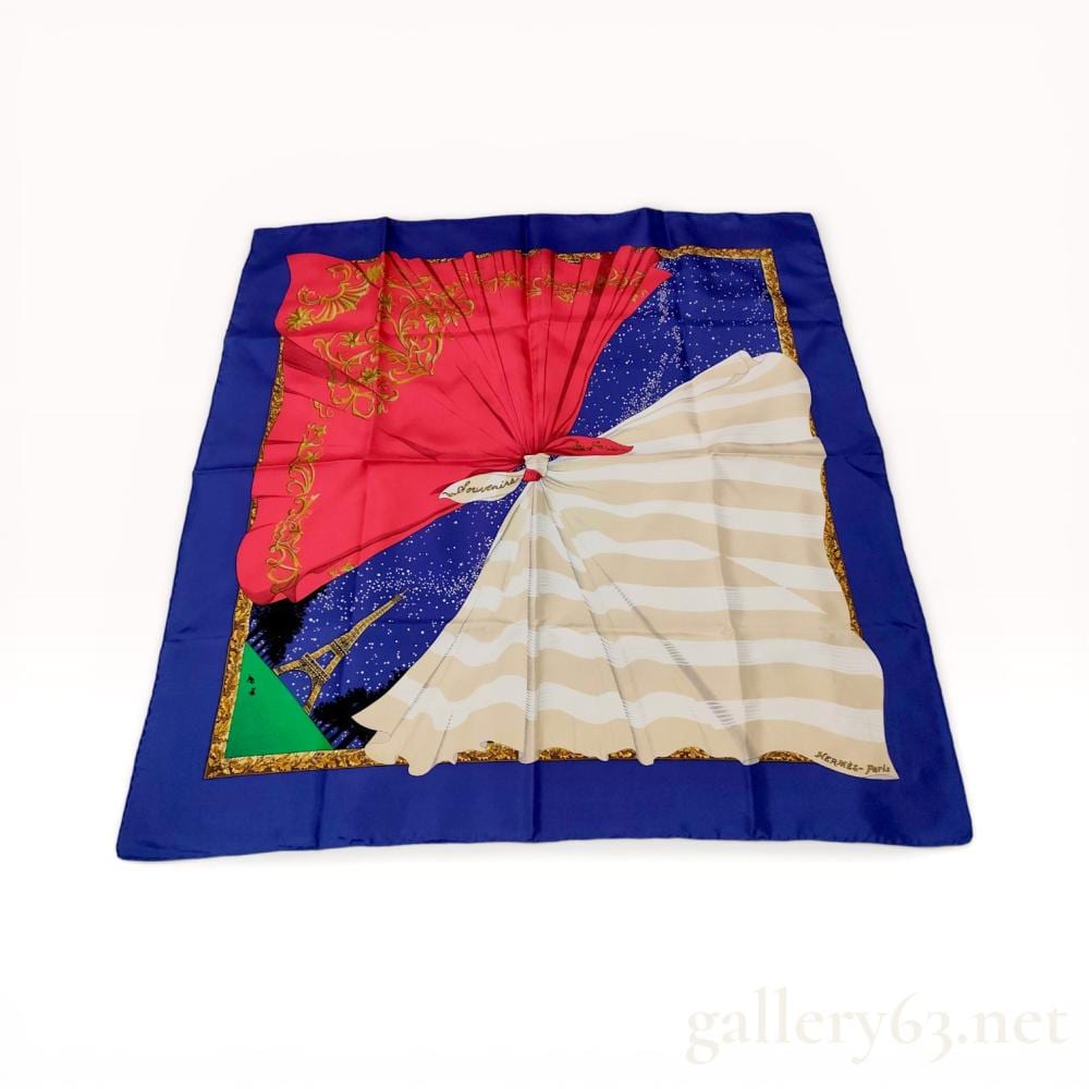 Hilton McConnico comparable auction result: herm s souvenirs de paris silk carre 90 by hilton mcconnico