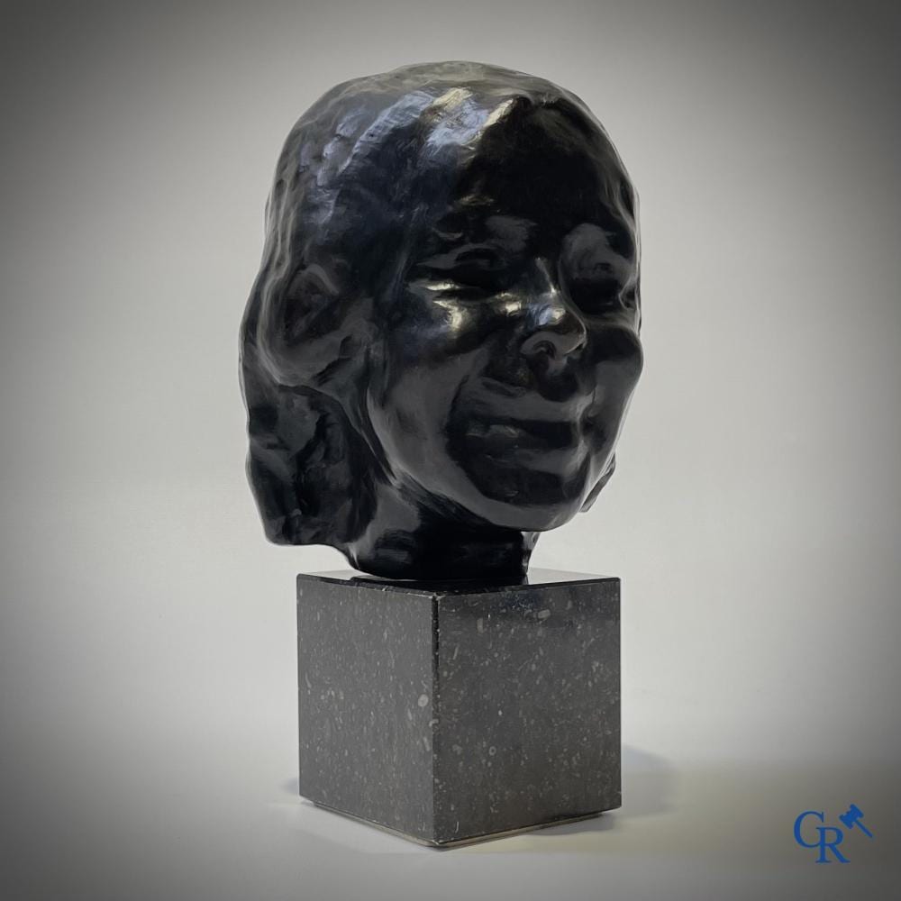 rik wouters 1882 1916 after la petite rieuse bronze statue with dark patina signed rik wouters posthumous · CR Art Auctions · 2026-04-14 Rik Wouters comparable auction result: rik wouters 1882 1916 after la petite rieuse bronze statue with dark patina signed rik wouters posthumous