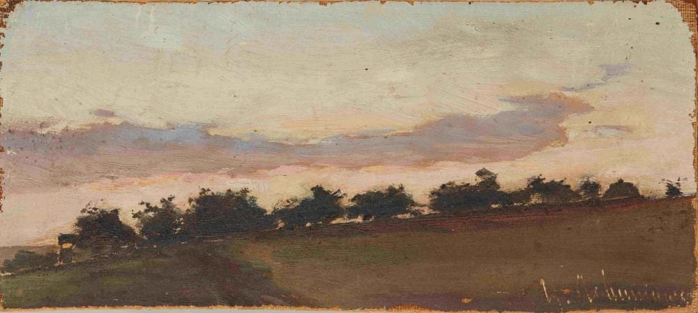 isaac levitan 1860 1900 evening landscape · Hermitage Fine Art · 2026-04-07 Isaak Il'ic Levitan comparable auction result: isaac levitan 1860 1900 evening landscape