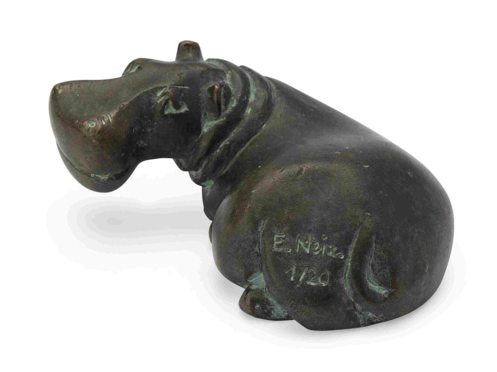Ernst Neizvestny comparable auction result: ernst neizvestny 1925 2016 hippopotamus