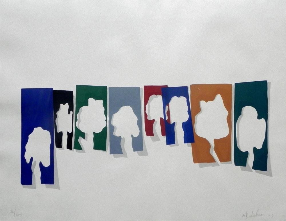 Menashe Kadishman comparable auction result: menashe kadishman israeli 1932 2015