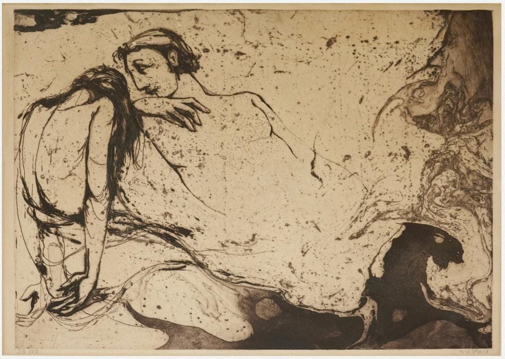 Esther Perez Arad comparable auction result: esther peretz arad israeli 1921 2005