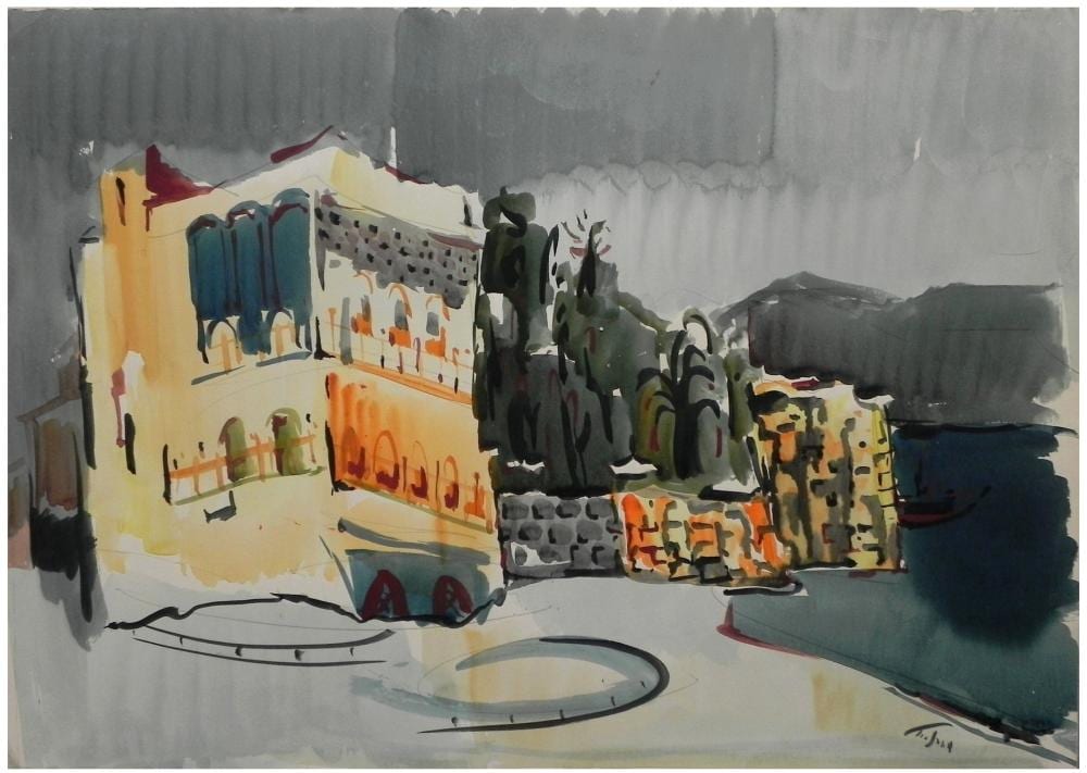 Mordechai Avniel comparable auction result: mordechai avniel israeli russian 1900 1989