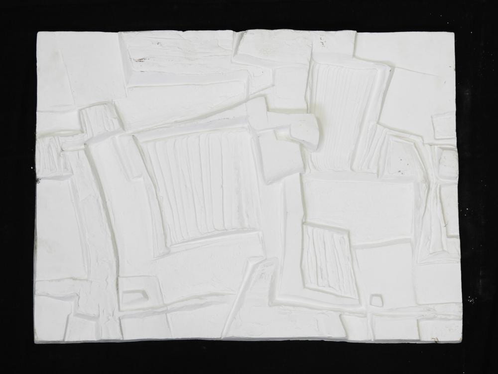 Roger Desserprit comparable auction result: roger desserprit 1923 1985 d apr s bas relief en pl tre d cor stylis monogramm rd en bas droite num rot 1 au revers tirage limit 100 exemplaires 44 x 60cm