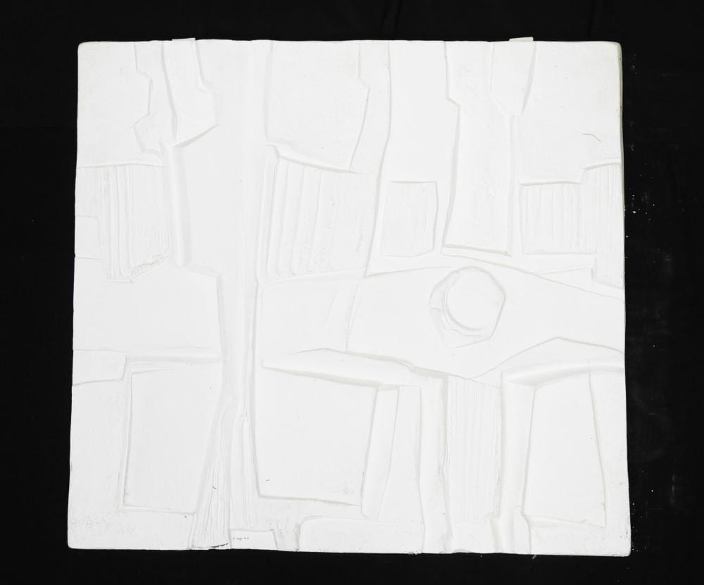 Roger Desserprit comparable auction result: roger desserprit 1923 1985 d apr s bas relief en pl tre d cor stylis monogramm rd en bas gauche num rot 7 au revers tirage limit 100 exemplaires 61 x 65cm