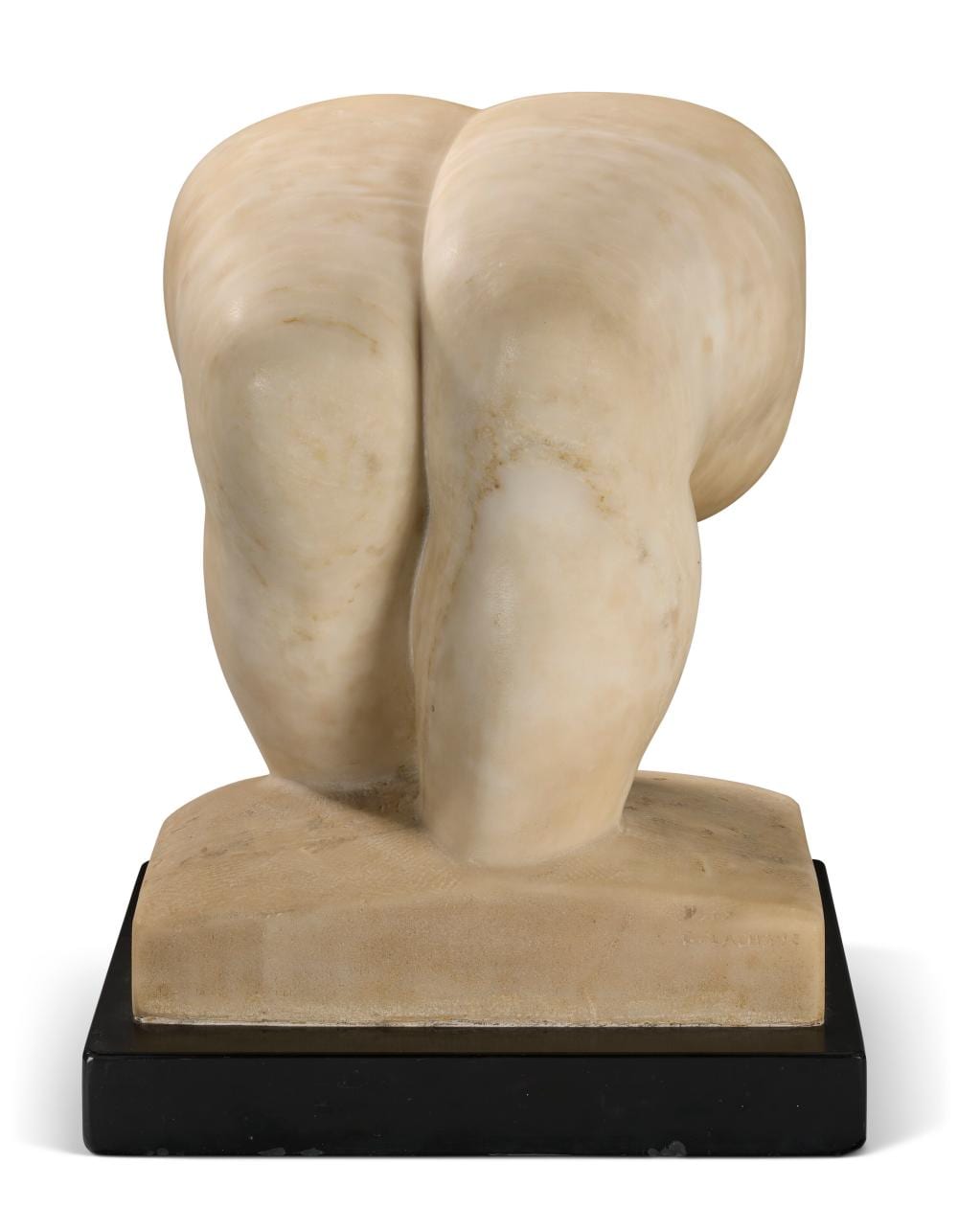Gaston Lachaise comparable auction result: gaston lachaise 1882 1935 the knees lf 195 marble16 in 42 5 cm