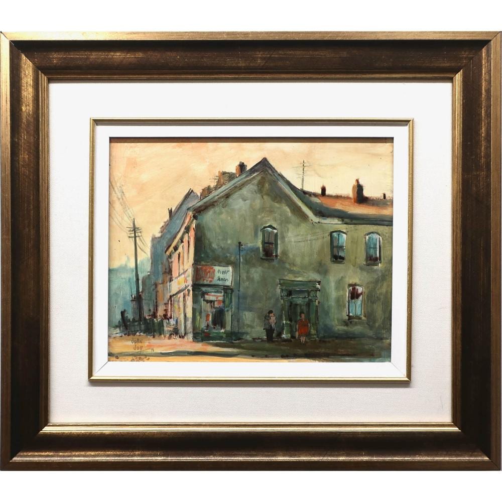 John Joy comparable auction result: john joy canadian 1925 2012 violet s grocery shuter street